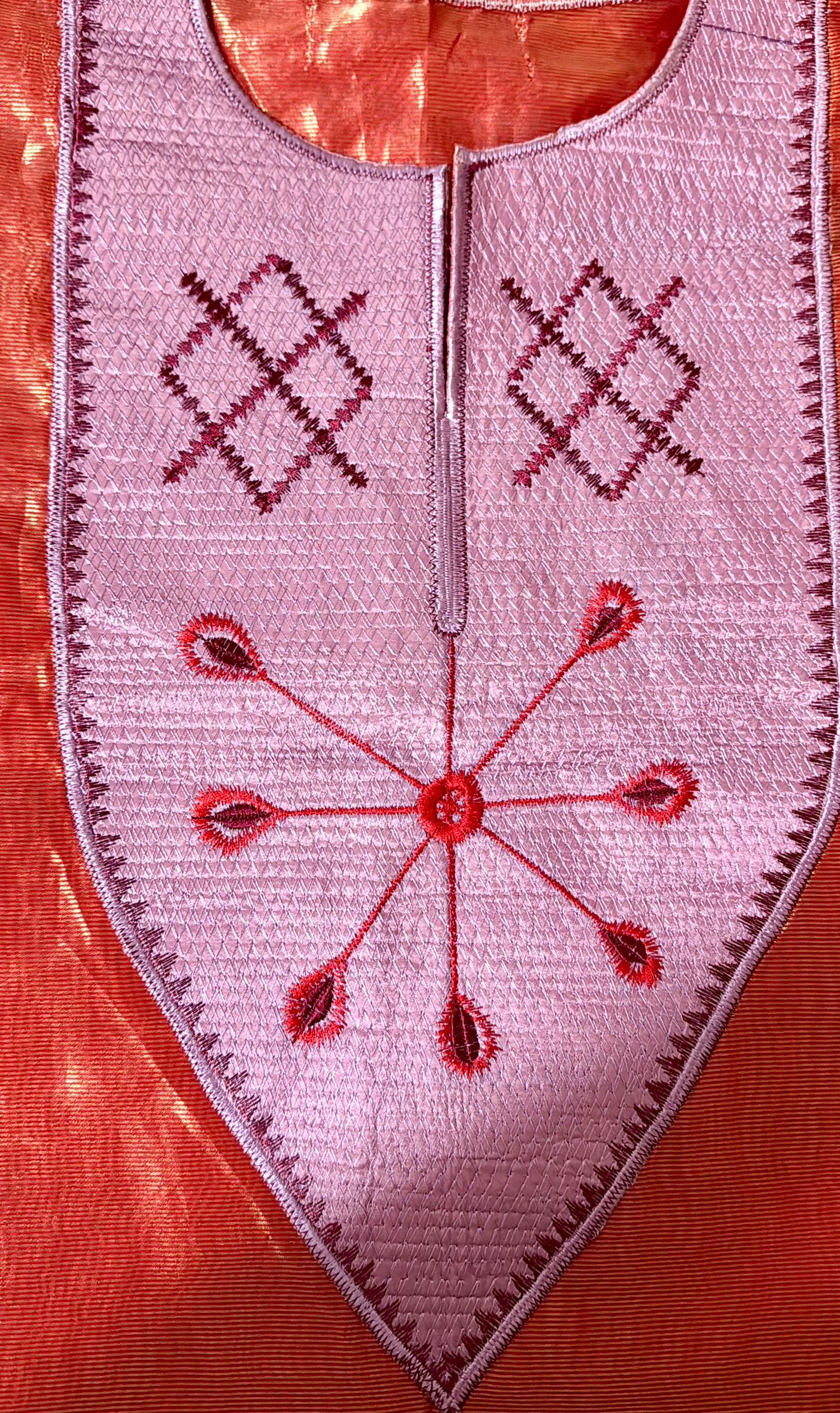 Amoke Boubou With Embroidered Neck - Image 17